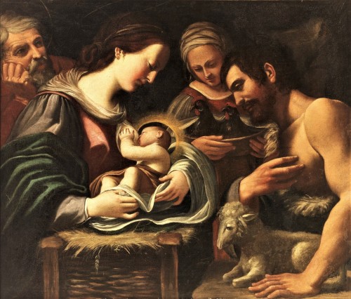Nativité, atelier de Gerrit van Honthorst (Utrecht 1592 -1656)
